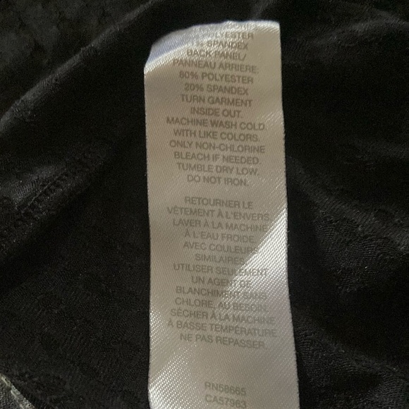 Z by Zella women’s racer tank black mesh XL athletic - Picture 7 of 7